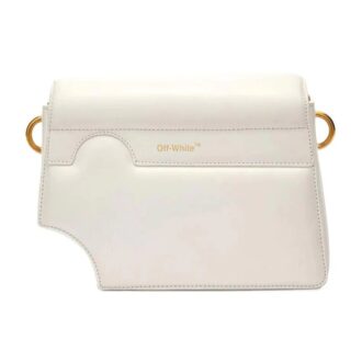 Bolso de hombro Off-White Burrow 24 «Blanco»