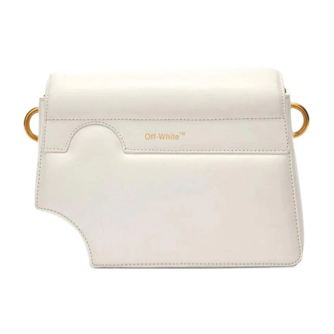 Bolso de hombro Off-White Burrow 24 «Blanco»