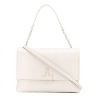 Bolso de hombro Off-White con Binder Clip Blanco