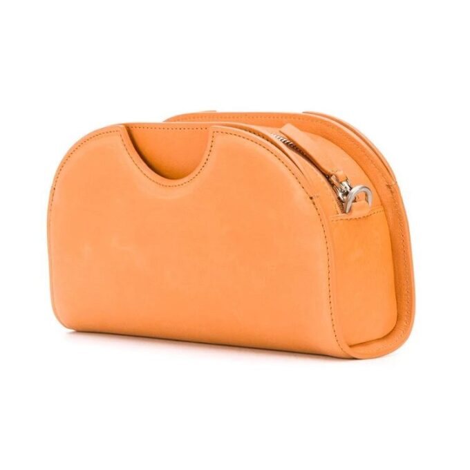 Bolso de Hombro Off-White con detalles Naranja