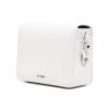 Bolso de hombro Off-White con placa con el logotipo en diagonal «Blanco Negro»