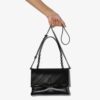 Bolso de hombro Off-White Diag Binder Clip Negro