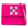 Bolso de hombro Off-White Jitney 0.7 «Pink»
