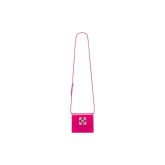 Bolso de hombro Off-White Jitney 0.7 «Pink»