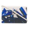Bolso de Hombro Off-White Jitney 1.0 con estampado, blanco y azul