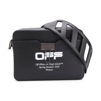 Bolso de hombro Off-White Off Camera Negro