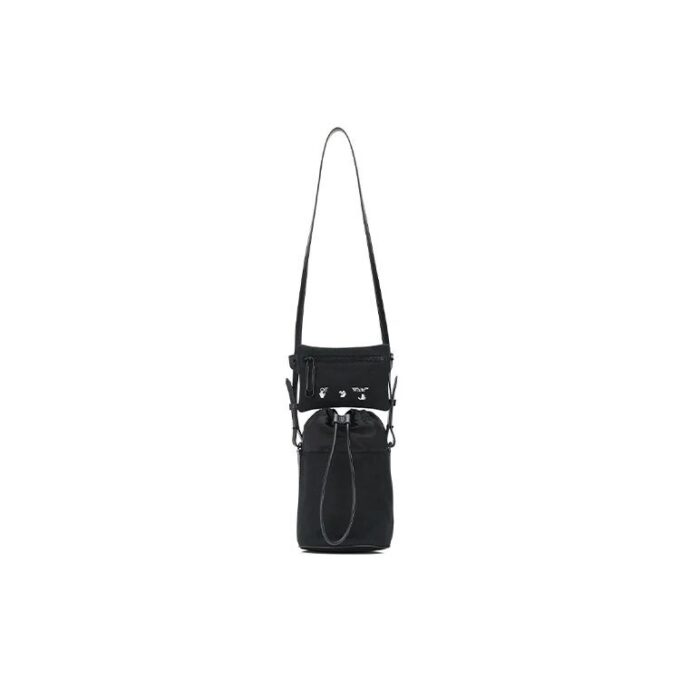 Bolso de Hombro Off-White para hombre de algodón negro