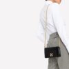 Bolso de hombro Off-White Twist Jitney 0.5 «Negro»