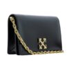 Bolso de hombro Off-White Twist Jitney 0.5 «Negro»