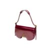 Bolso de hombro rojo de piel Off-White
