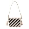 Bolso de mano de piel Off-White Serie 20 Blanco