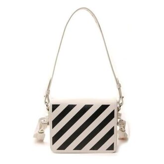 Bolso de mano de piel Off-White Serie 20 Blanco
