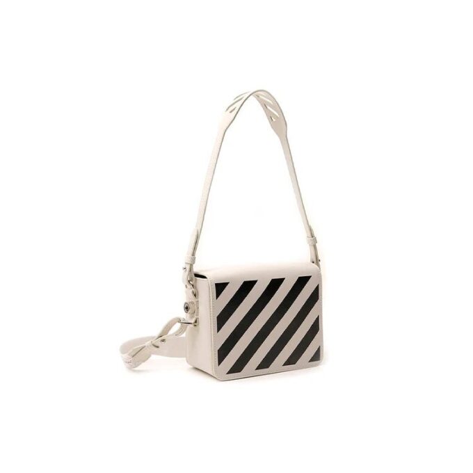 Bolso de mano de piel Off-White Serie 20 Blanco