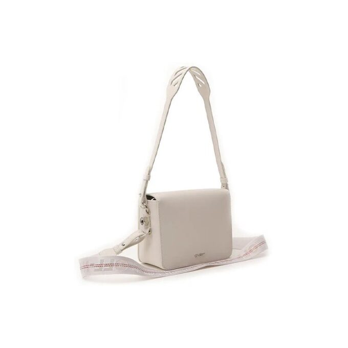 Bolso de mano de piel Off-White Serie 20 Blanco