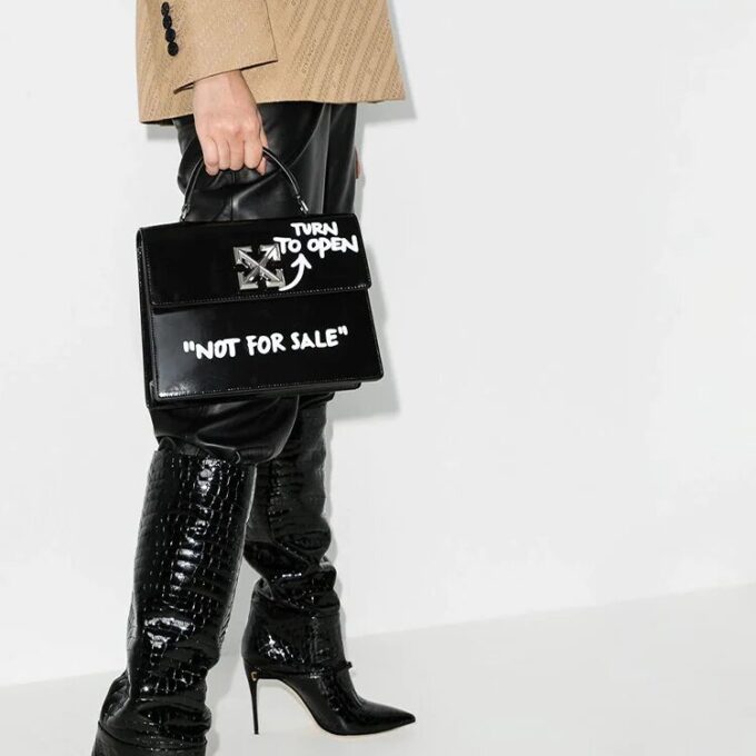 Bolso de Mano Off-White 2.8 Jitney Negro