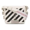 Bolso de mano pequeño Off-White de la serie Binder Clip, blanco