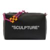 Bolso de mano tipo clutch Off-White Block Pouch Quote «Black»