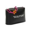 Bolso de mano tipo clutch Off-White Block Pouch Quote «Black»