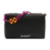 Bolso de mano tipo clutch Off-White Block Pouch Quote «Black»
