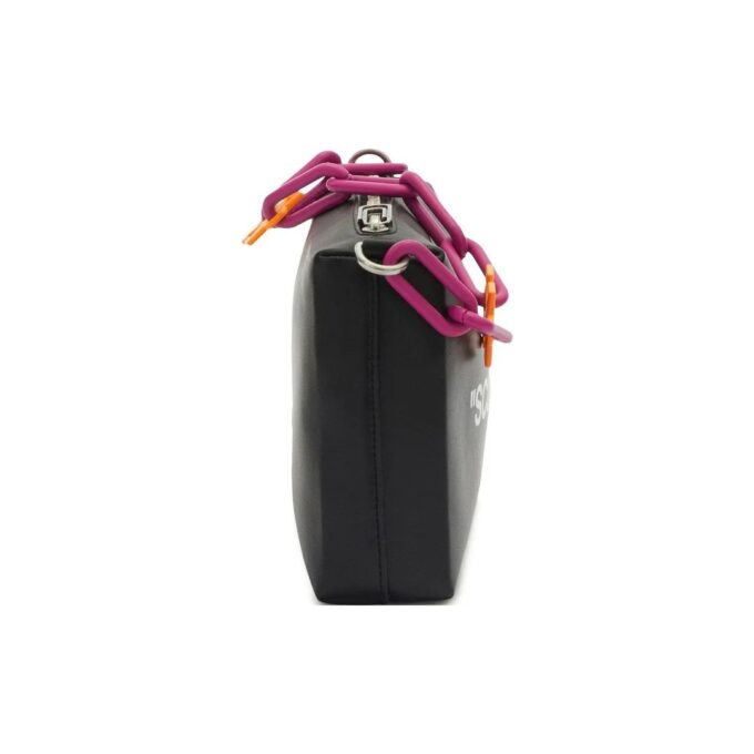 Bolso de mano tipo clutch Off-White Block Pouch Quote «Black»