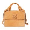 Bolso mensajero de ante Off-White Jitney amarillo