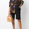 Bolso mensajero de ante Off-White Jitney amarillo
