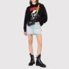 Bolso mini con solapa y logotipo de Off-White «Negro/Blanco»