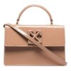Bolso Off-White 1.4 Jitney rosa, rojo y beige