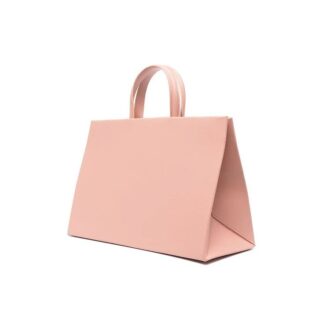 Bolso Off-White con estampado de flores y flechas, rosa