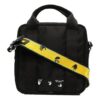 Bolso tipo mensajero de la serie 21 Logo Printing, negro