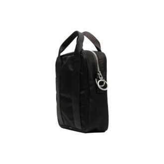 Bolso tipo mensajero de la serie 21 Logo Printing, negro