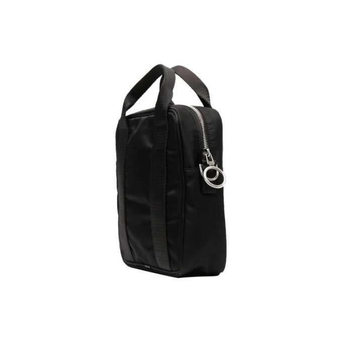 Bolso tipo mensajero de la serie 21 Logo Printing, negro
