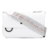 Bolsos de Hombro con logotipo industrial Blanco
