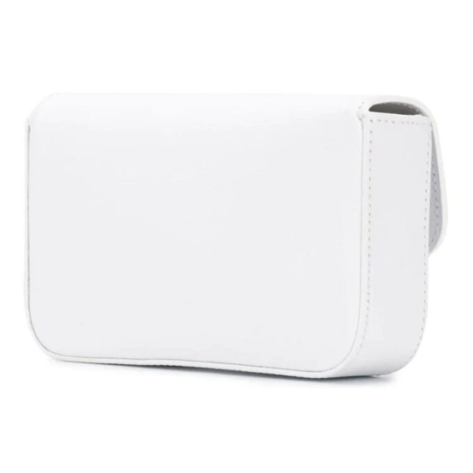 Bolsos de Hombro con logotipo industrial Blanco