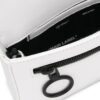 Bolsos de Hombro con logotipo industrial Blanco