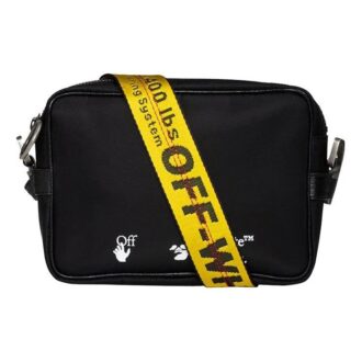 Bolsos de Hombro de estilo industrial Negro