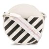 Bolsos de Hombro redondos Diag Negro/Blanco