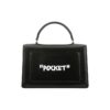 Bolsos de Mano Jitney Serie 1.4 LOGO metálico Cortex Virgil Graffiti Negro