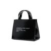 Bolsos de Mano Off-White Baby Box Logo Mini Negro