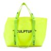 Bolsos Tote con estampado OW amarillo