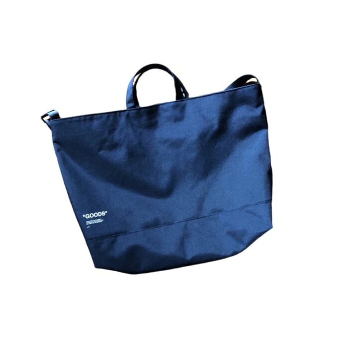 Bolsos Tote Quote GOODS «Azul y blanco»