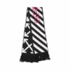 Bufanda Arrows «Negro, blanco y morado»