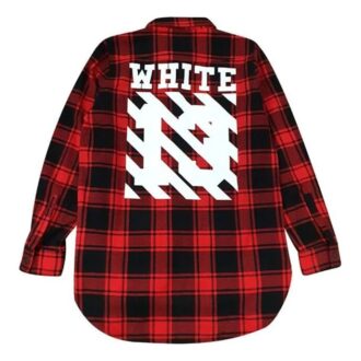 C/O VIRGIL 14SS Camisa unisex NegroRojo