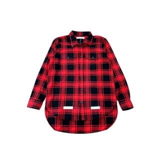 C/O VIRGIL 14SS Camisa unisex NegroRojo