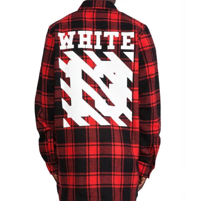 C/O VIRGIL 14SS Camisa unisex NegroRojo
