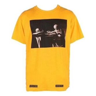 C O VIRGIL ABLO OW Pintura Manga corta Amarillo