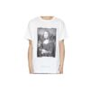 c/o VIRGIL ABLOH Camiseta de corte ajustado MONALISA Mona Lisa de manga corta en blanco