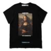 c/o VIRGIL ABLOH CAMISETA MONALISA SLIM FIT Mona Lisa Pantalones Cortos Negro