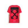 c/o VIRGIL ABLOH CAMISETA MONALISA SLIM FIT Mona Lisa Pantalones Cortos Rojo