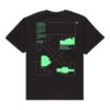 C/O Virgil Abloh Camiseta negra de hombre con formas de arco